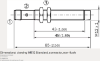 Picture of Ind.andur IME, M12, Sn=10mm, Unshielded, PNP-NO, kere 65mm, pistik M12 4-pin, SICK